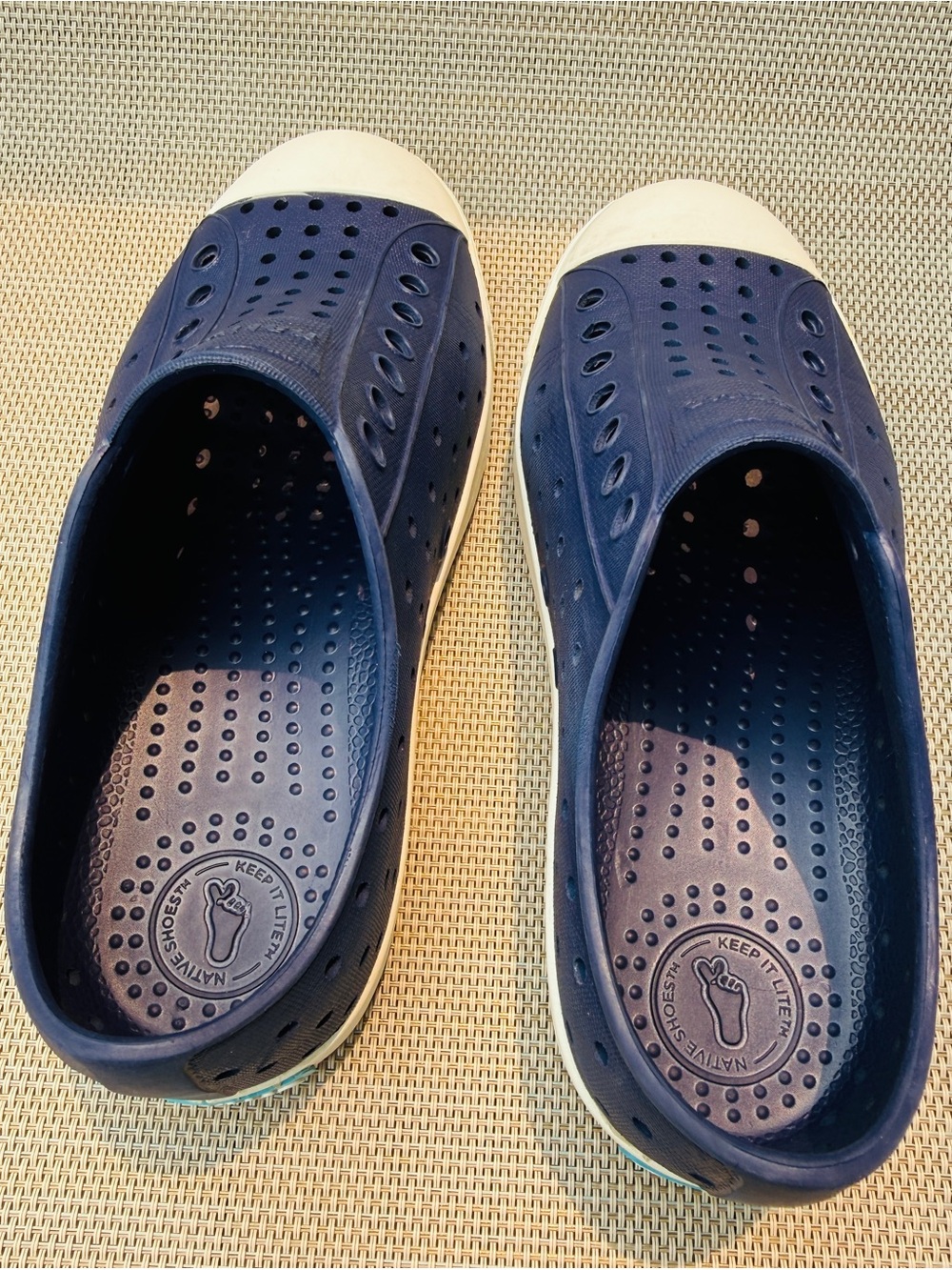 Kids Native Navy Blue Slip-on Shoe - Picture 4 of 5